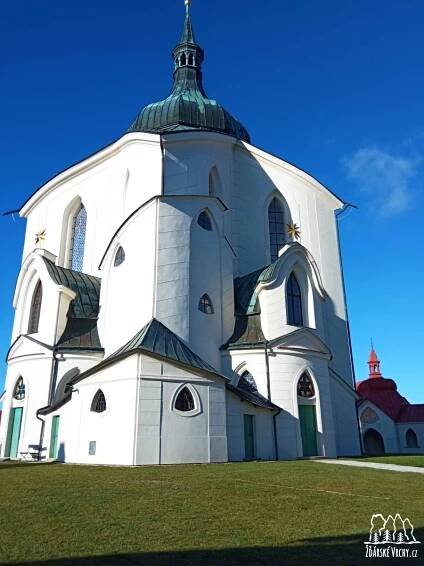 Zelená hora - Poutní kostel sv. Jana Nepomuckého - Kostely - Žďárské Vrchy.cz 