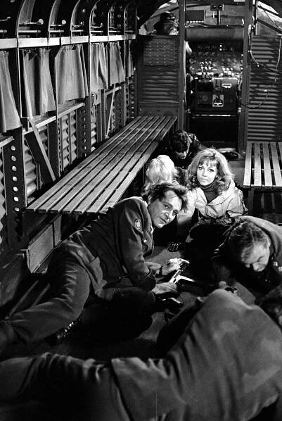 Kam orli nelétají - Z filmu - Richard Burton, Ingrid Pitt