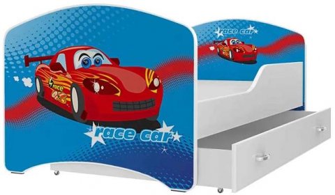Dětská postel Jan - race car