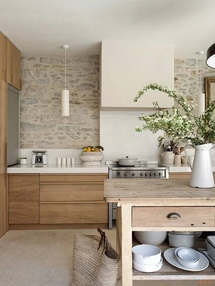 Kuchyně ve venkovském stylu a Provence: elegantní 115+ a teplé řešení pro milovníky pohodlí | Architektura, konstrukce a
