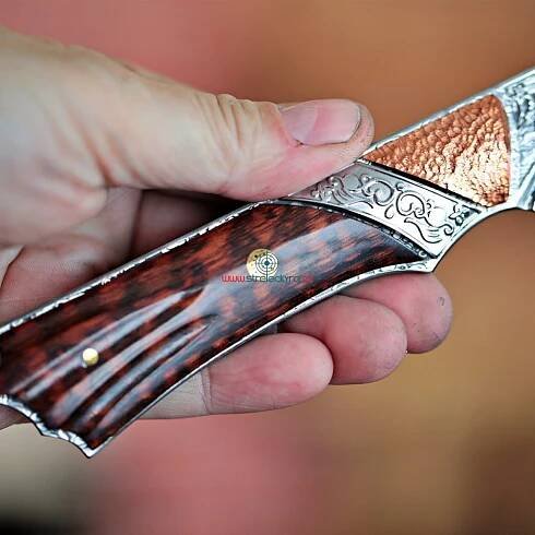nůž lovecký Dellinger Flügel vg-10 Damascus | streleckyraj.cz