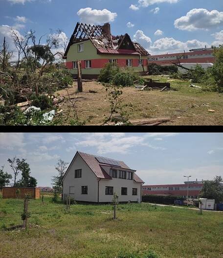 Tornádo u Hodonína