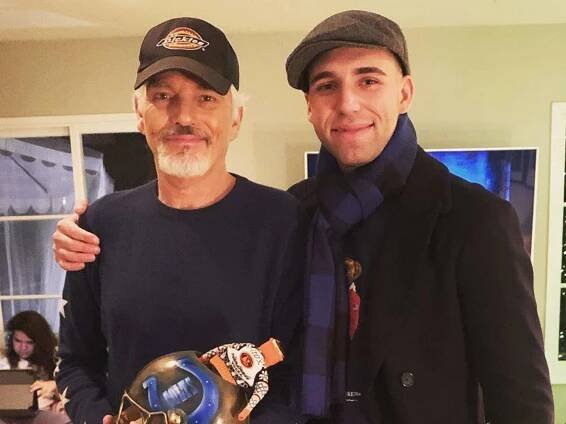 Billy Bob Thornton and his son Harry 