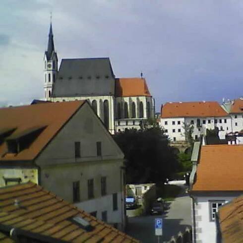 Kamera Český Krumlov kostel