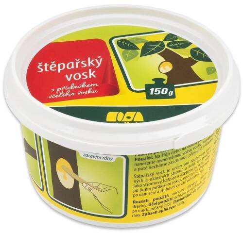 Vosk štěpařský v kelímku 150 g 55 Kč