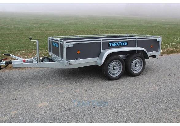 Přívěs Lider 2D250 251x133x40cm 1300kg překližkový - TANATECH.cz