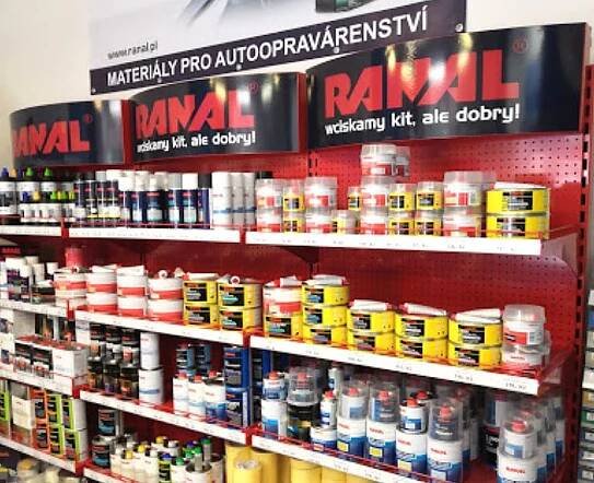 Prodejna | Autolaky Nytrová, Ostrava - Vítkovice, prodejna, e-shop