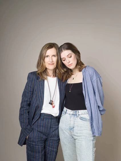Joanna Hogg and Honor Swinton Byrne