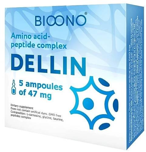 Dellin - Amino-acid Peptide Complex (DSIP included) - Dietary supplement