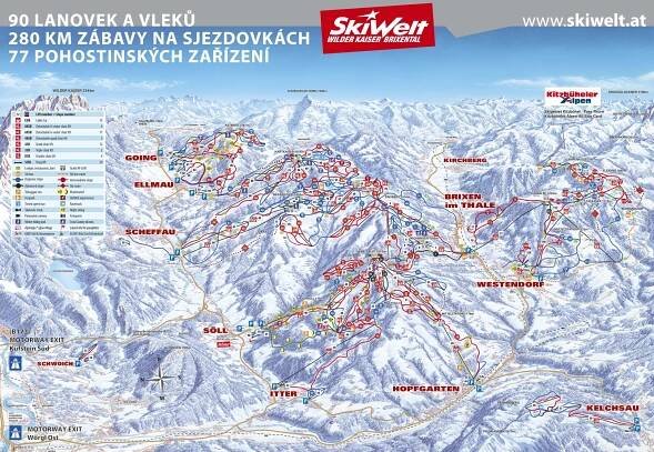 Lyžařské středisko Brixental v Kitzbuhelských Alpách | Dovolená v Alpách