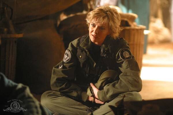 Hvězdná brána - Návrat ztraceného syna - Z filmu - Amanda Tapping