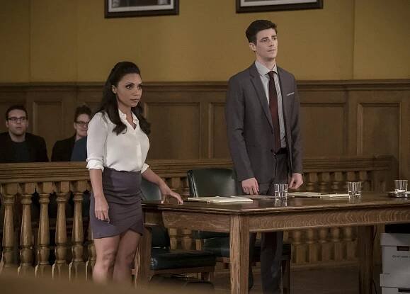 Flash - The Trial of the Flash - Z filmu - Danielle Nicolet, Grant Gustin