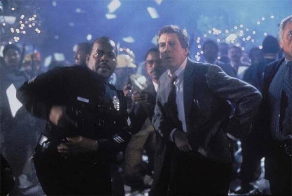 Smrtonosná past - Z filmu - Reginald VelJohnson, Paul Gleason