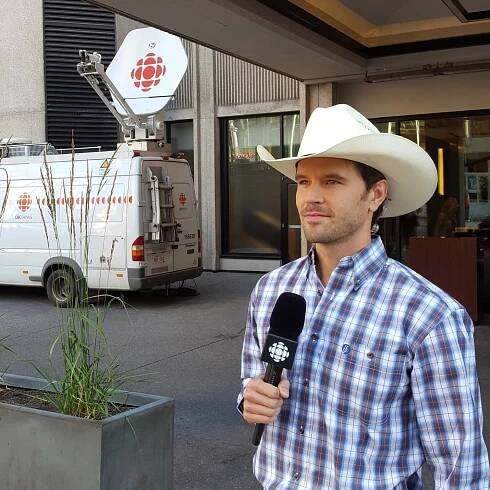 Graham Wardle in Classic Cowboy Hat Wallpaper