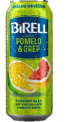 Birell Pomelo a Grep plech 0,5l