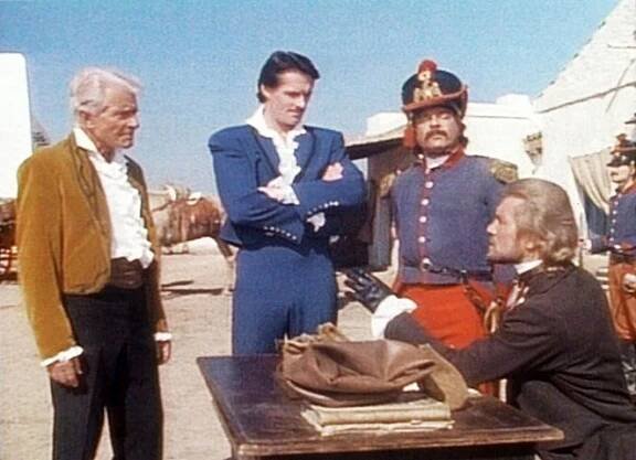 Zorro - Z filmu - Efrem Zimbalist Jr., Duncan Regehr, James Victor, Michael Tylo