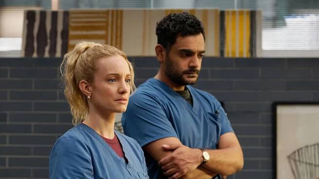 Laurence Leboeuf as Dr. Magalie Leblanc, Hamza Haq as Dr. Bashir Hamed — 'Transplant' Season 4 Premiere