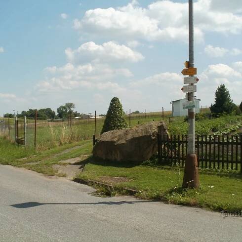 turistické rozcestí Holín