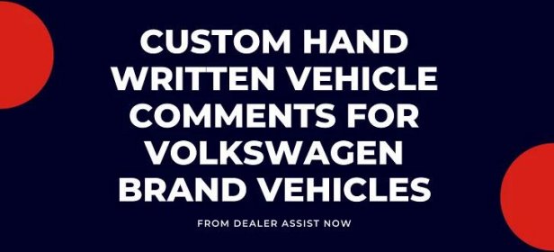daN Launches Hand Written Comments for Volkswagen Brand Vehicles