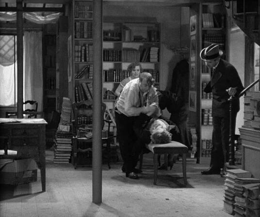 Sévérine Lerczinska, Charles Granval, Michel Simon - Boudu z vody vytažený - Z filmu