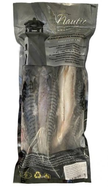 Nautic Zmrazená makrela kuchaná 1,2kg