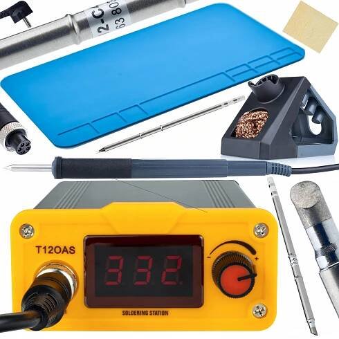 PÁJECÍ STANICE NA HROTY T12 S VESTAVĚNÝM TOPNÝM TĚLESEM + 2X HROT BC4 D24 PODLOŽKA