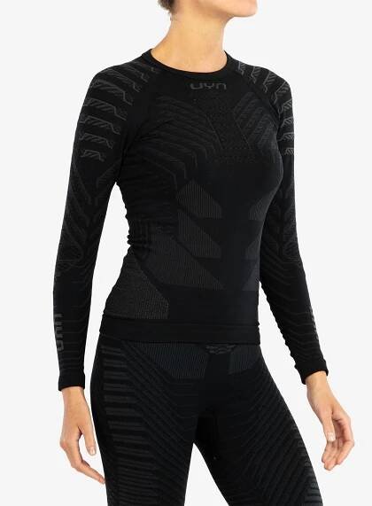 Dámská funkční mikina UYN Resilyon UW Shirt LS Round Neck - black/anthracite