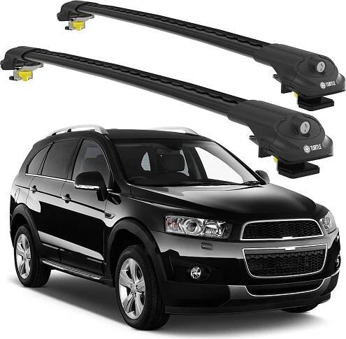 TURTLE STŘEŠNÍ NOSIČ AIR-1 CHEVROLET CAPTIVA ALL 2006 - 2018, Černá