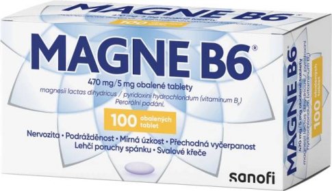 Magne B6 470mg/5mg 100 tablet