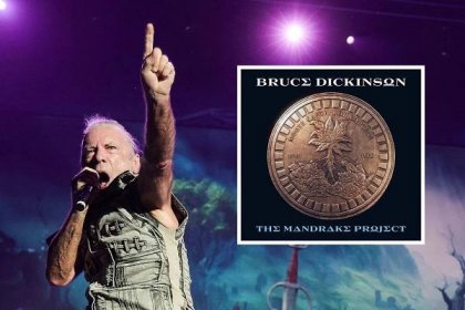 Bruce Dickinson Plays His First-Ever Guitar Solo on 'The Mandrake Project'