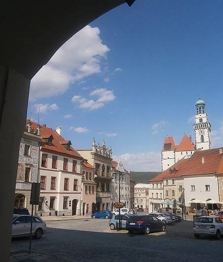 LÉTO NA JIHU ČECH: Pohlednice z Prachatic – Velké náměstíZa krásnější Vimperk | Za krásnější Vimperk