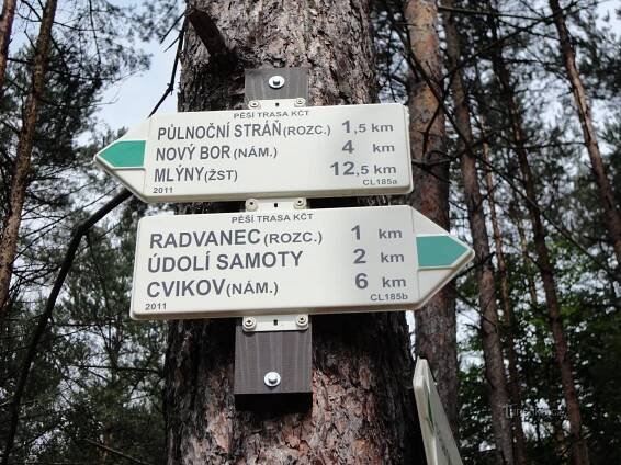 turistické rozcestí u... - Rozcestí