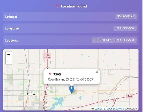US Zip Code To Latitude Longitude - September 15, 2025
