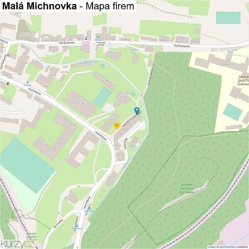 Malá Michnovka - mapy | Kurzy.cz