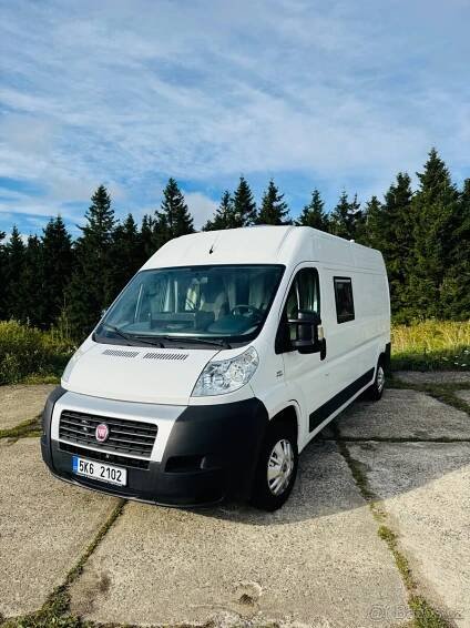 Obytná dodávka Fiat Ducato 2.3 - Karlovy Vary