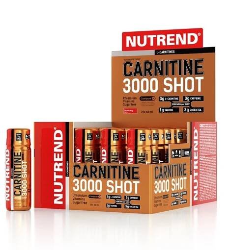 Karnitin Nutrend Carnitine 3000 SHOT 1x60 ml