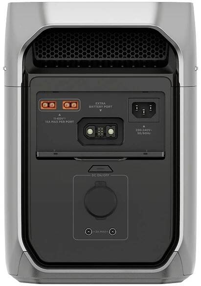 ECOFLOW Delta 3 PLUS Nabíjecí stanice 20 Ah Li-Fe černá, šedá S regulátorem nabíjení