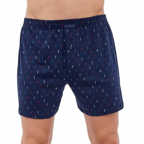 Pánské boxerky CORNETTE COMFORT 002/284 tmavě modrá