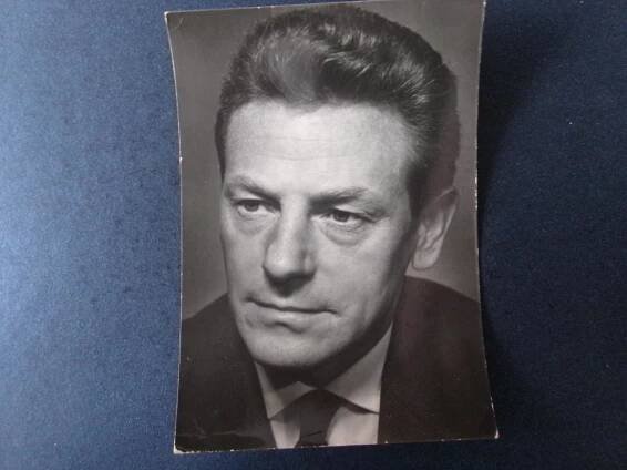 Foto Rosegnal pohlednice Československo herec Gustav Heverle