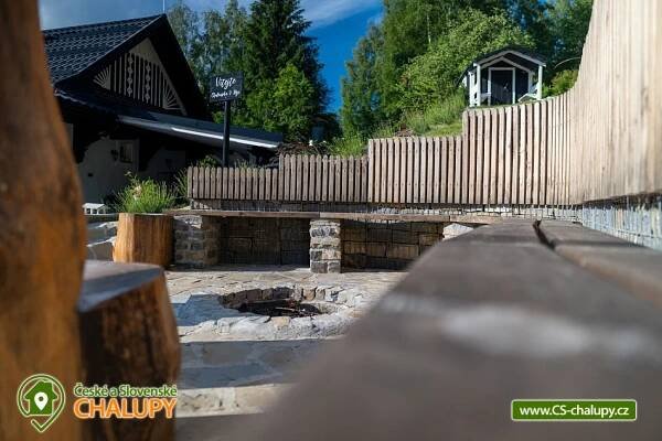 Valašská chalupa s bazénem a wellness - Pustevny (3M-251): CS chalupy, pronájem chaty a chalupy