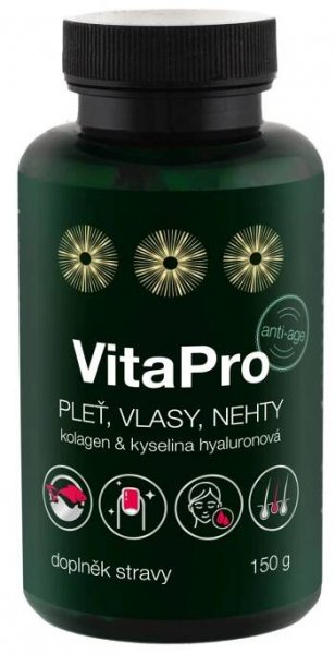 Biovita VitaPro Pleť, vlasy, nehty s kolagenem a kyselinou hyaluronovou 150 g