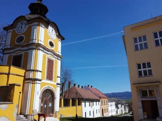 spisska kapitula hodinova veza ulica kanonikov spisske podhradie