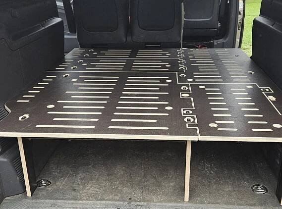 Puzzle systém vestavba do dodávky - autovestavba