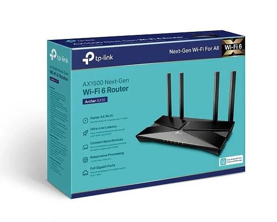 Router TP-Link Archer AX10 černý