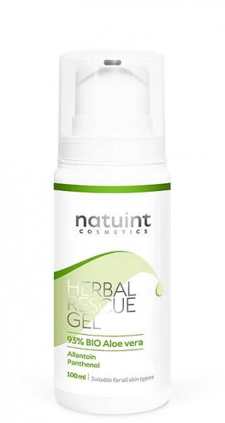 NATUINT COSMETICS Gel Aloe vera s bylinkami 100 ml