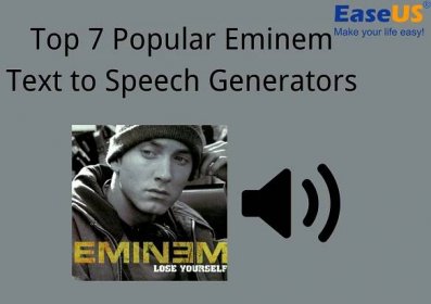 7 Popular Eminem Text to Speech for Generating AI Voice