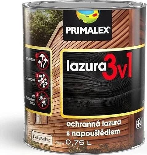 Primalex Lazura 3v1 0,75 l pinie antická