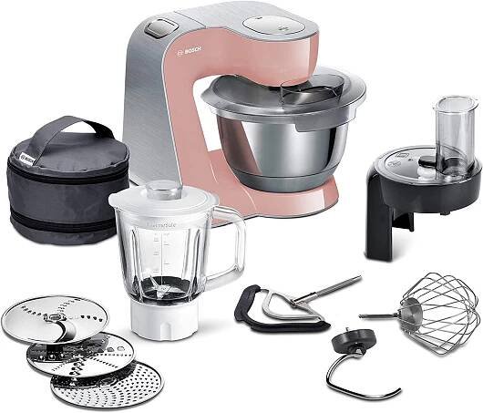 Ivo GRANDIČ - Domácí potřeby - Bosch - Bosch MUM58NP60 CreationLine Premium kuchyňský robot růžový