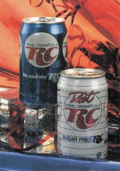 Reklamní RC cola - Nápojový průmysl