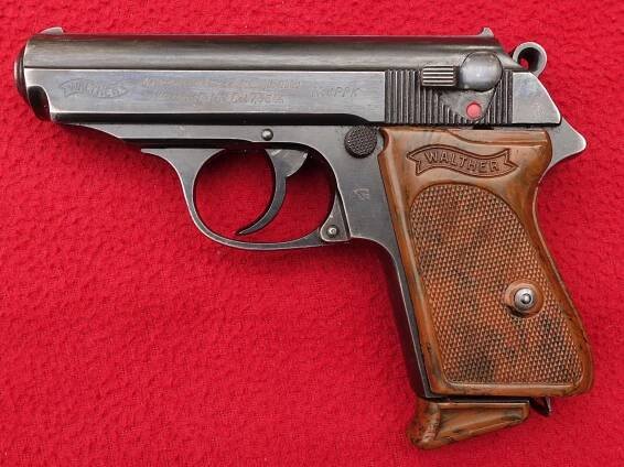 Pistole Walther PPK Zella Mehlis pro německou policii - Sběratelské zbraně